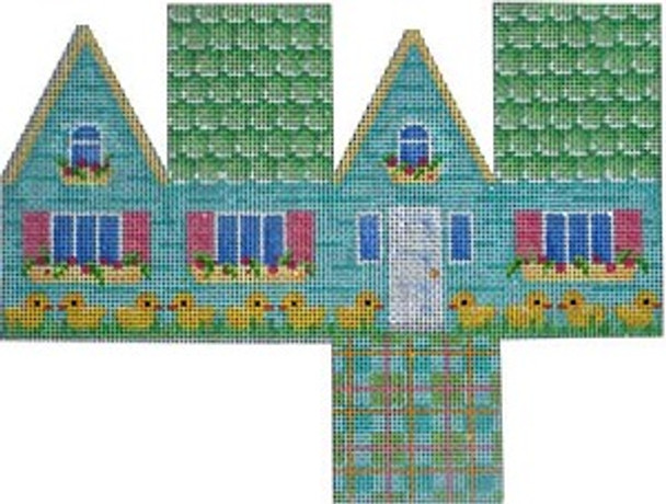 HH-102 Easter Cottage-Green Tile Roof Associated Talents 