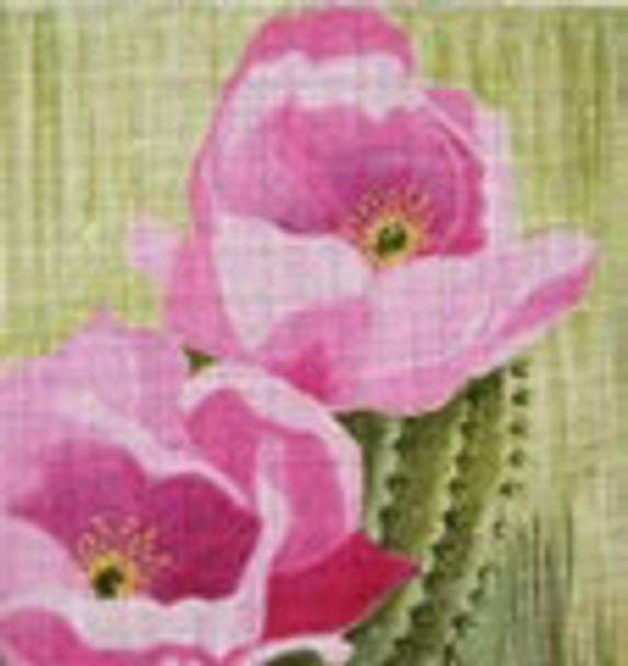 12012 CWD-FL8 Pink Cactus Flowers  9 x 9 18 Mesh Changing Women Designs
