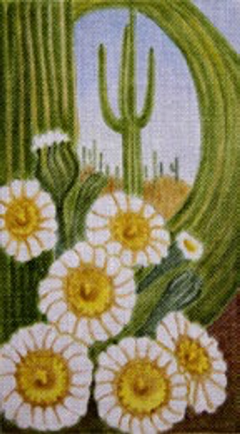 12647 CWD-FL47 Saguaro Blooms 6.25 x 11 18 Mesh Changing Women Designs