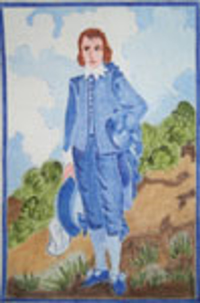 12751 CWD-M123 Gainsborough Blue Boy 10 x 7  18 Mesh Changing Women Designs