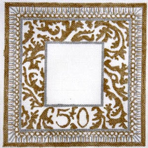 F-87 Golden Wedding Anniversary 4 x 4 18 Mesh FRAME Meredith Collection