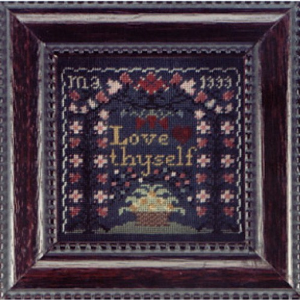 #SSS-LT “Love Thyself, includes 2 x 2 Cherry frame (I)  The Heart's Content