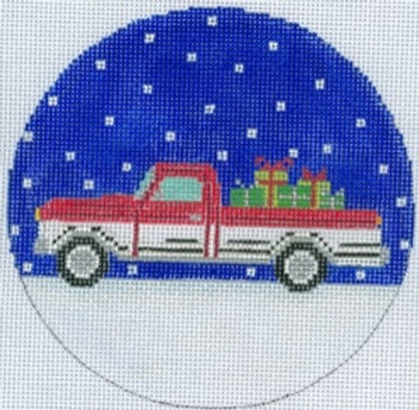 XO-173L Chevy Christmas 5" Round 13 Mesh The Meredith Collection