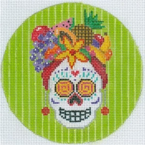 XO-173n Sugar Scull 5" Round 13 Mesh The Meredith Collection