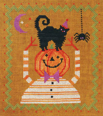Happy Halloween Companions 103 wide x 111 High  Artful Offerings  17-2052  YT