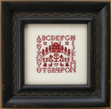 Little Maryland Sampler 55h x 59w Queenstown Sampler Designs 18-1777 YT