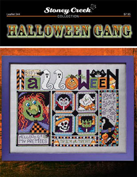 Halloween Gang 125w x 97h Stoney Creek Collection 16-2291 