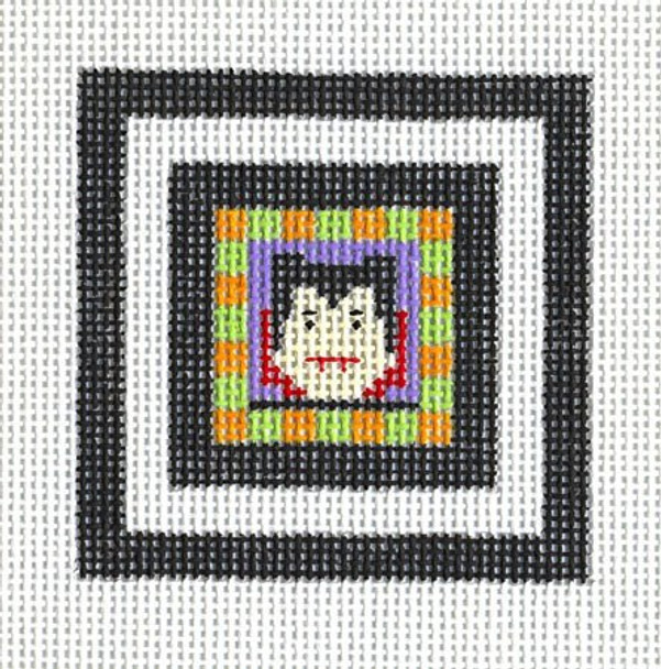 HW105 Monster Mates - Dracula   2.5 x 2.5 EyeCandy Needleart