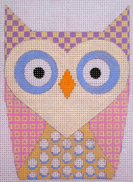 N110E Snowy Owl 3.5 x 5 EyeCandy Needleart