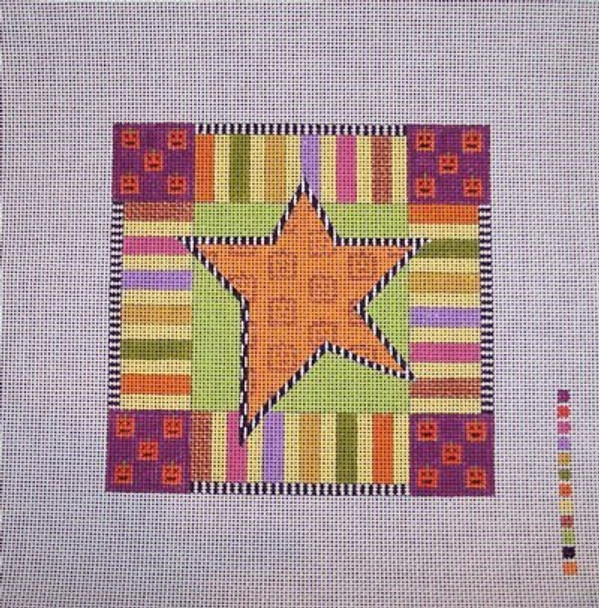 S102 Spooky Star 5x5 EyeCandy Needleart