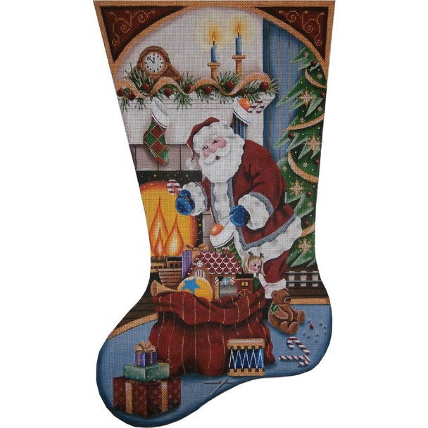 1383 Filling stockings 11" x 19"  13 Mesh Rebecca Wood Designs!