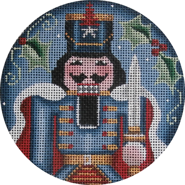 1039a Nutcracker Prince 4" Round 13 Mesh Rebecca Wood Designs!