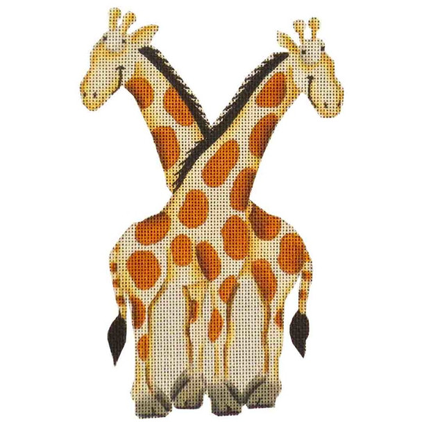115c  Giraffe 5 x 7 18 Mesh Rebecca Wood Designs!