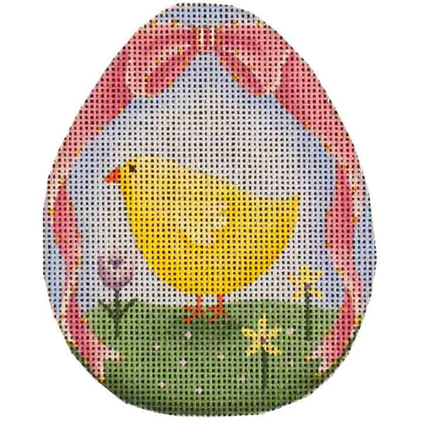 256g Chick egg  4 x 5 18 Mesh Rebecca Wood Designs!