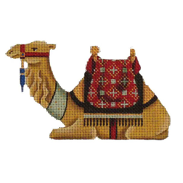 620h Basket-Red camel  6 x 3.5 18 Mesh Rebecca Wood Designs!