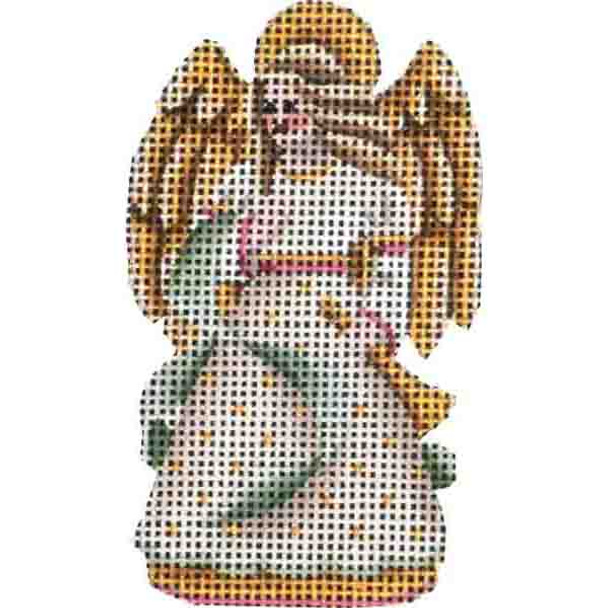 627b Angel 2 x 3.5 18 Mesh Rebecca Wood Designs!