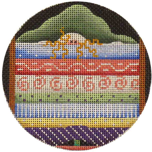 1010g Princess & The Pea 4" Round 18 Mesh Rebecca Wood Designs!