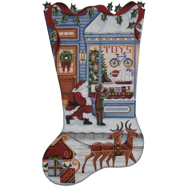 1366b Toy store dreams, boy 11" x 19" 13 Mesh Rebecca Wood Designs!