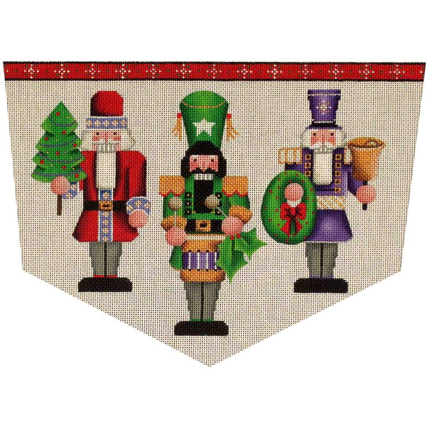 1403 Nutcracker Cuff 8" x 11" 18 Mesh Rebecca Wood Designs!