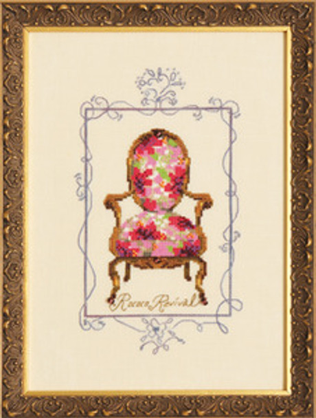 NC179 Nora Corbett Rococo Revival Chair Approximate Size: 5"w x 8"h