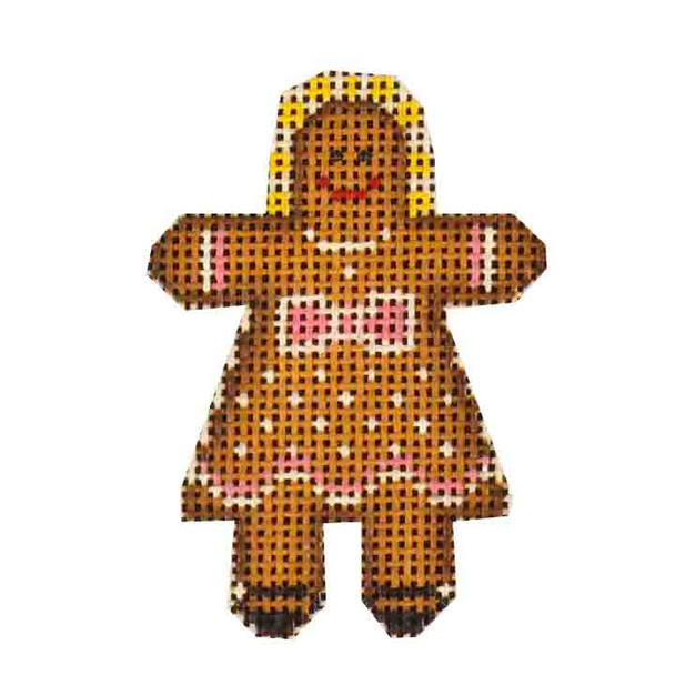 509l Mini Gingerbread Girl 18 Mesh Rebecca Wood Designs!