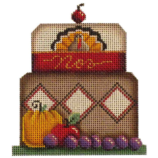 538k Nov baby cake 4 x 4.5 18 Mesh Rebecca Wood Designs !