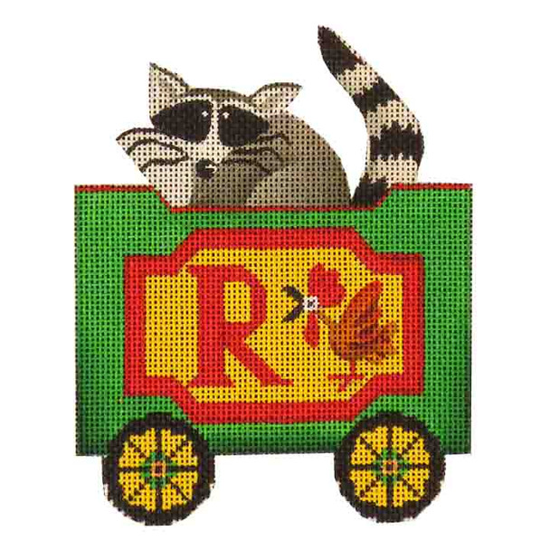 526a-z Letter R 4.3" x 5" 18 Mesh Rebecca Wood Designs !