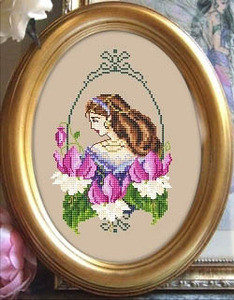 Fuchsia Fae 67w X 100h Passione Ricamo 10-1773 