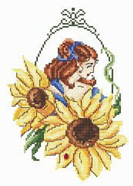 Sunflower Fae 80 x 114 Passione Ricamo 10-1971 