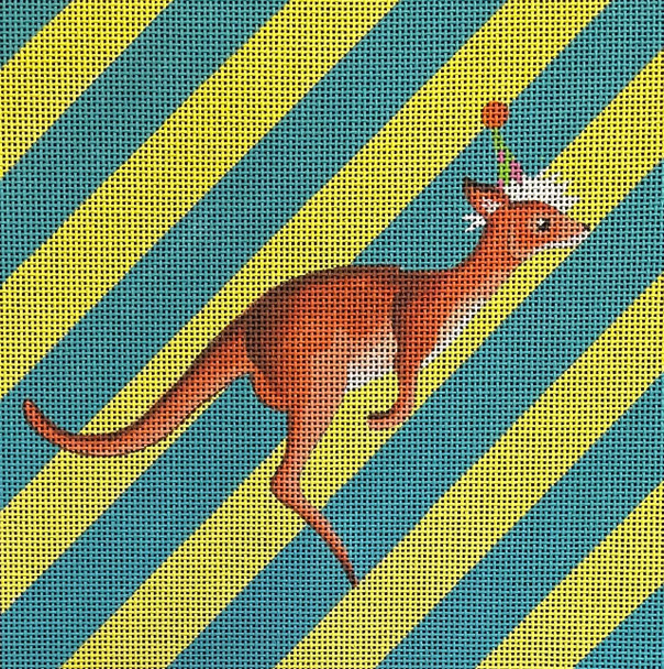 AN149 Animal  Kangeroo 9 x9 13 Mesh Colors of Praise