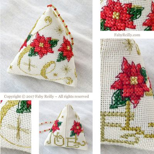 Poinsettia Humbug Faby Reilly Designs FRD-POINH 