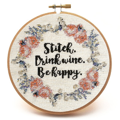 Stitch & Drink Wine Peacock & Fig PAF-SDW 