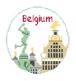 BT715 Belgium 4" diameter 18 Mesh Kathy Schenkel Designs