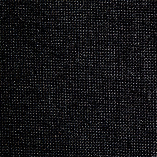 6599L Black; Linen; 32ct; 100% Linen; 18" x 27" Fat Quarter
