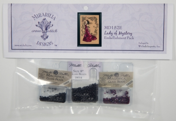 MD152 Lady of Mystery Embellishment Pack by Mirabilia Designs