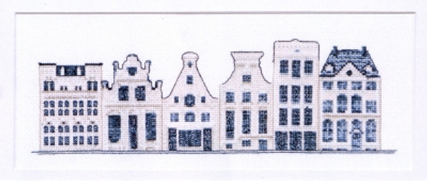 GOK552A Thea Gouverneur Kit Delft Blue Houses	