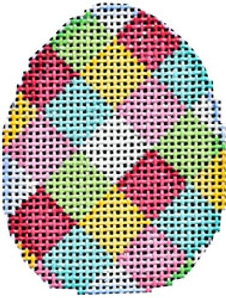 EG-613M Multi Harlequin Mini Egg 2x2.5 18  Mesh Associated Talents 