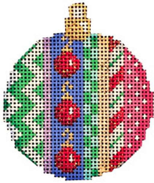 CT-1488 Ornament/Patterns Mini Ball 2.25x2.5 18 Mesh Associated Talents 