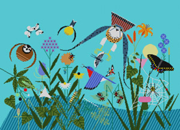 Summer Birds HC-S360 Charley Harper 18 Mesh 14 x 19