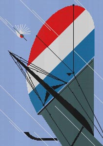 Fearless Feathers HC-F160 Charley Harper 18 Mesh  9 x 13