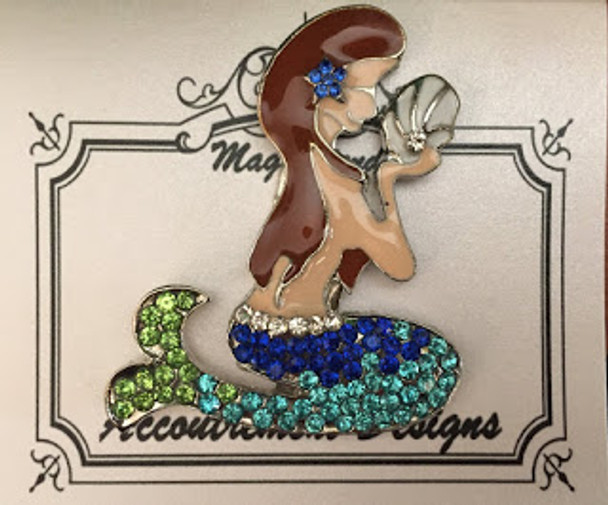 SEA & SUMMER Mermaid (Blue) NEEDLEMINDER Magnet Accoutrement Designs