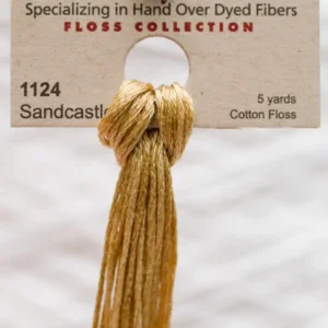 6-Strand Cotton Floss Weeks Dye Works 1124 Sandcastle
