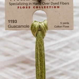 6-Strand Cotton Floss Weeks Dye Works 1193 Guacamole