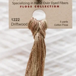 6-Strand Cotton Floss Weeks Dye Works 1222 Driftwood