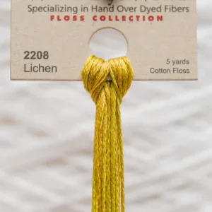 6-Strand Cotton Floss Weeks Dye Works 2208 Lichen