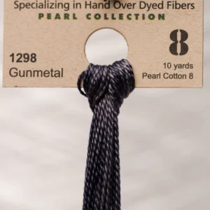 Pearl Cotton 8 1298 Gunmetal Weeks Dye Works 