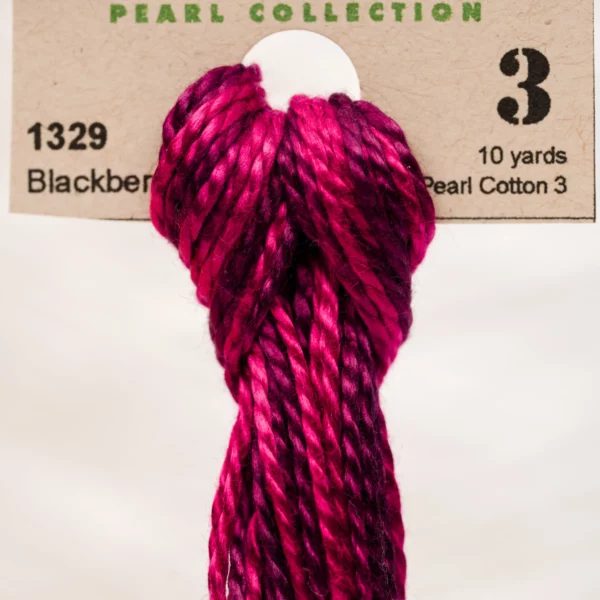 Pearl Cotton 3 1329 Blackberry Weeks Dye Works