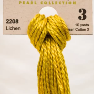 Pearl Cotton 3 2208 Lichen Weeks Dye Works