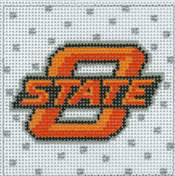 XO-159 College Square oklahoma state 4 x 4 13 Mesh The Meredith Collection