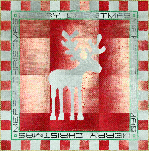 Christmoose 11.5 x 11.5 13 Mesh Once In A Blue Moon By Sandra Gilmore 13-105  